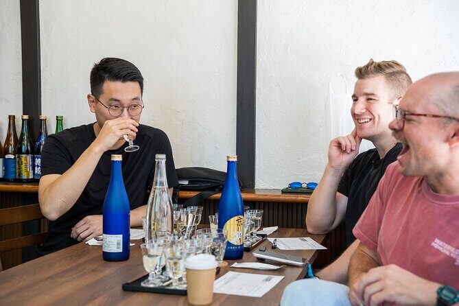 3 Hours Kyoto Insider Sake Experience | Tasting Konteki - The tasting room and how the sommelier guides your palate