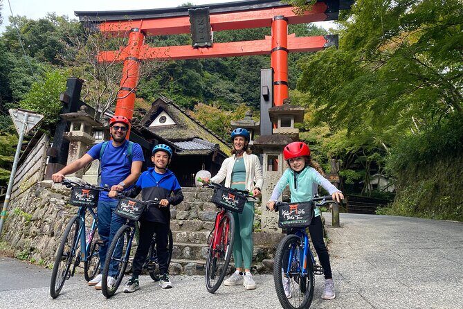 Arashiyama Bamboo Forest Family Bike Tour ( Infants & Kids ) - Monkey Park Iwatayama: monkeys plus serious views