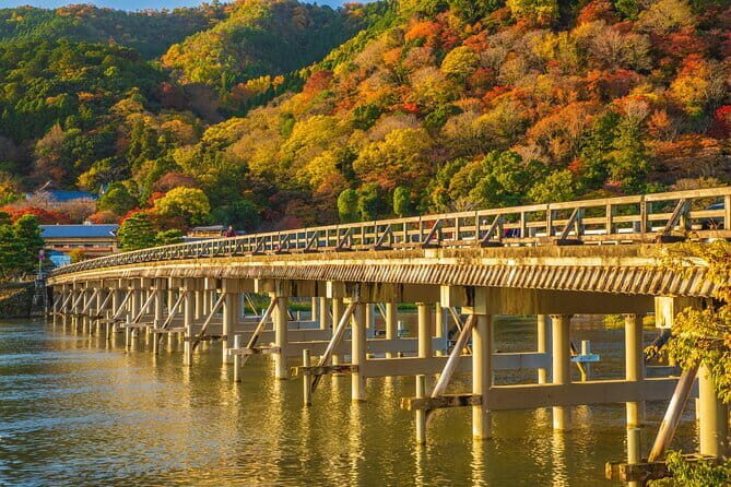 Arashiyama Bamboo & "Must See" Gardens with an Amazing Guide - Togetsukyo Bridge: your first big view, and why timing helps
