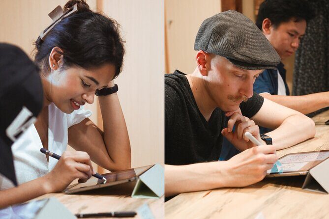 Calligraphy & Digital Art Workshop in Kyoto - Traditional calligraphy or suibokuga: learning strokes with a Zen mindset