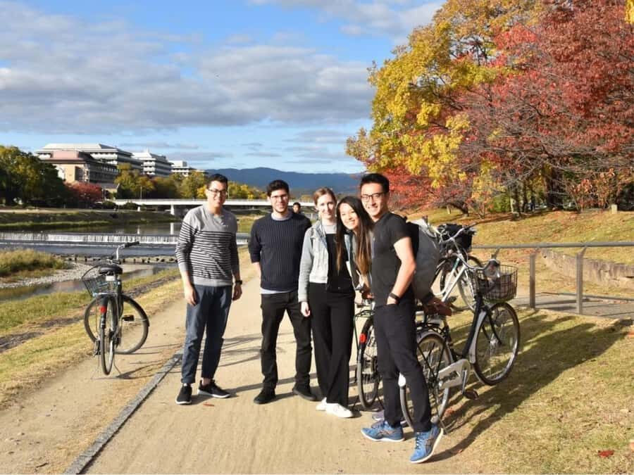 Cycle Kyoto's Hidden Gems & Gion Stroll - Getting oriented: Sanjo Ohashi meeting point and the ride flow