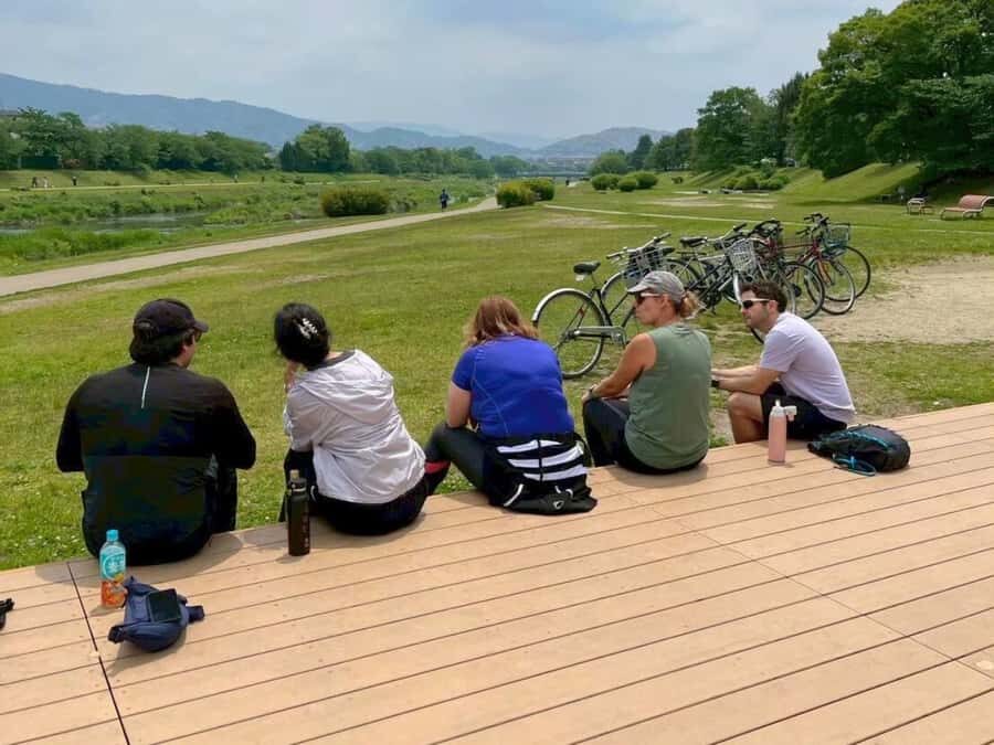 Cycle Kyoto's Hidden Gems & Gion Stroll - Pedaling Kyoto’s water side: the riverside start and spring-water shrine