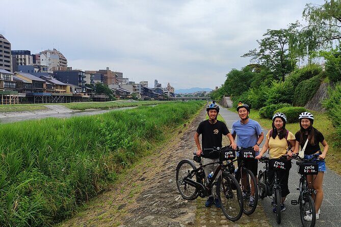 Early Bird E-biking through East Kyoto - Fushimi Inari-taisha: River Ride In, World-Famous Steps Up