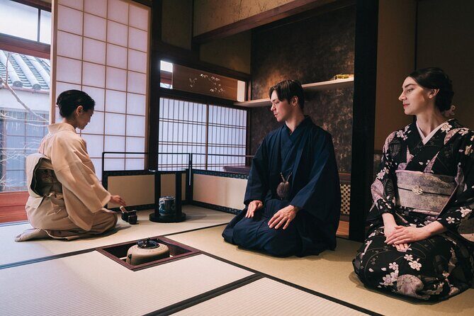 Elegant Tea Ceremony While Wearing Kimono Experience in Kyoto - What you do first: dressing, hair styling, and getting ready