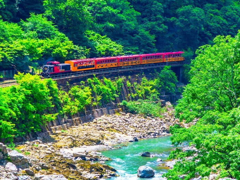 From Osaka: Sagano Train Ride and Kyoto Guided Day Tour - Fushimi Inari Shrine: torii gates, stairs, and a smart way to walk