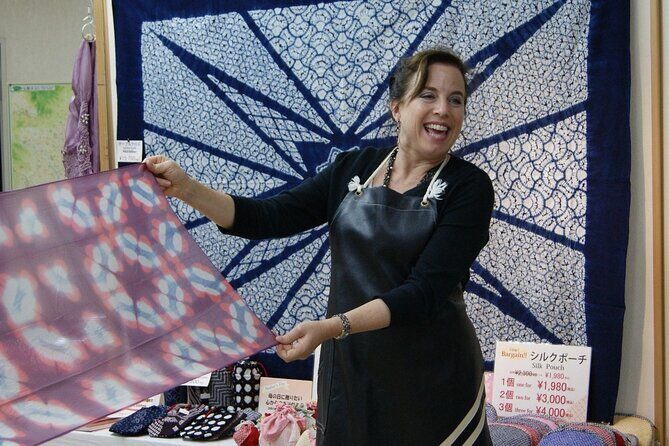 Itajime Shibori Scarf Class - Kyoto Shibori Museum: where the craft gets context (not just instructions)