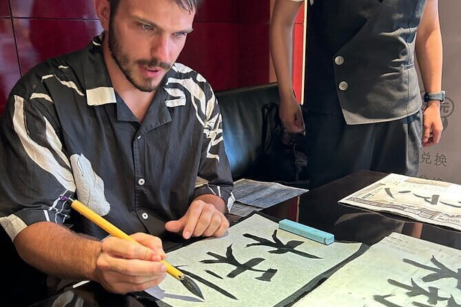 Japanese Calligraphy - Shodo - Lesson (near Kyoto Station) - Family-friendly shodo: what kids get out of it
