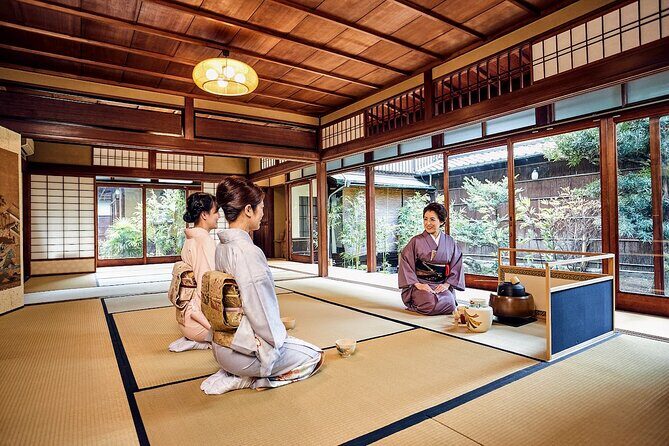 Kimono Tea Ceremony at Kyoto Maikoya, Karasuma Shijo - Hands-On Matcha Making: Whisking Under Guidance