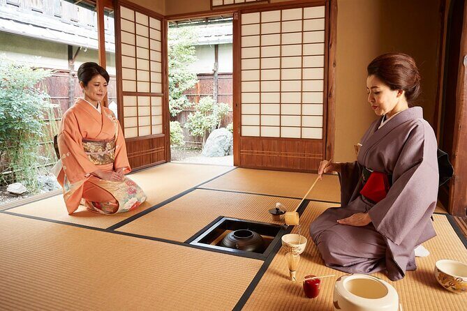 Kimono Tea Ceremony at Kyoto Maikoya, NISHIKI - The matcha and wagashi moment: where the experience turns personal