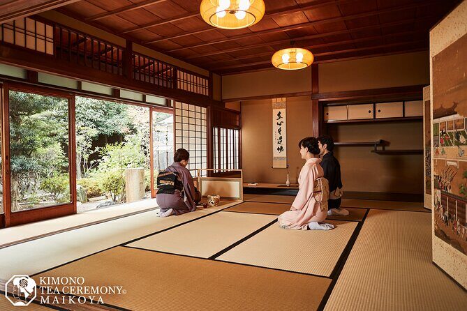 Kimono Tea Ceremony at Kyoto Maikoya, NISHIKI - What you are really paying for: value at $65.66 per person