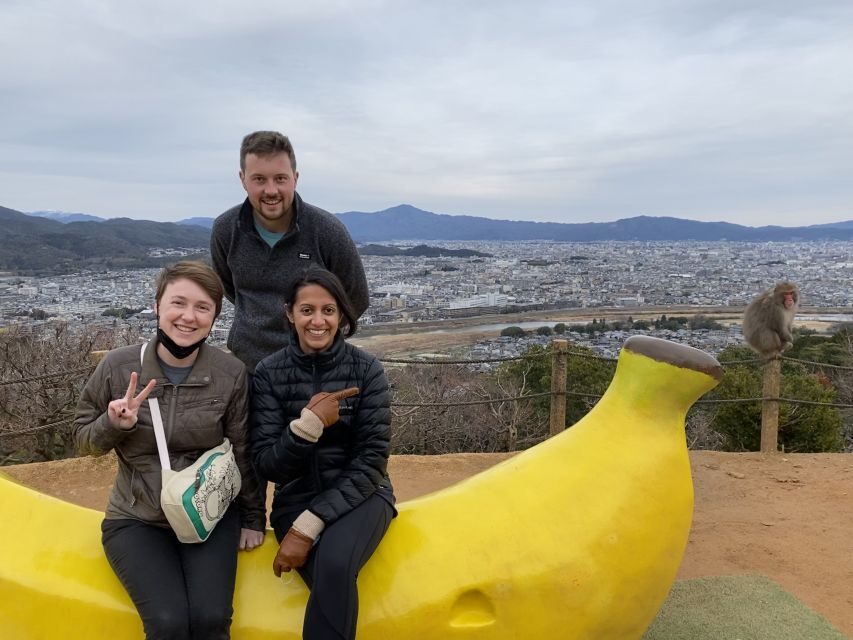Kyoto: Afternoon Bamboo Forest and Monkey Park Bike Tour - Togetsukyo Bridge: a short ride through postcard Kyoto