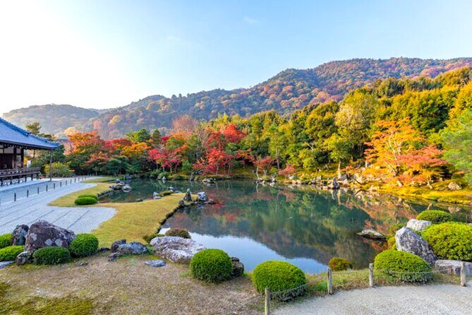 Kyoto: Arashiyama Bamboo, Temple, Matcha, Monkeys & secret spots - Stop 2: Okochi Sanso private garden and warming matcha