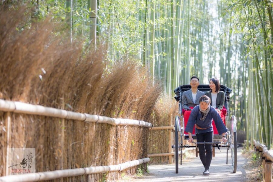 Kyoto: Arashiyama Customized Rickshaw Tour & Bamboo Forest - Starting at Togetsu-kyo Bridge: the scenic handoff to your guide