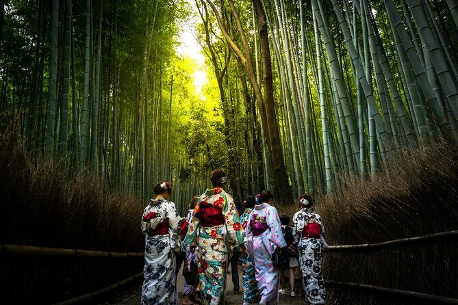 Kyoto: Arashiyama Early Access Bamboo & Temple Tour - Stop 1: Togetsukyo Bridge and the river-mountain view
