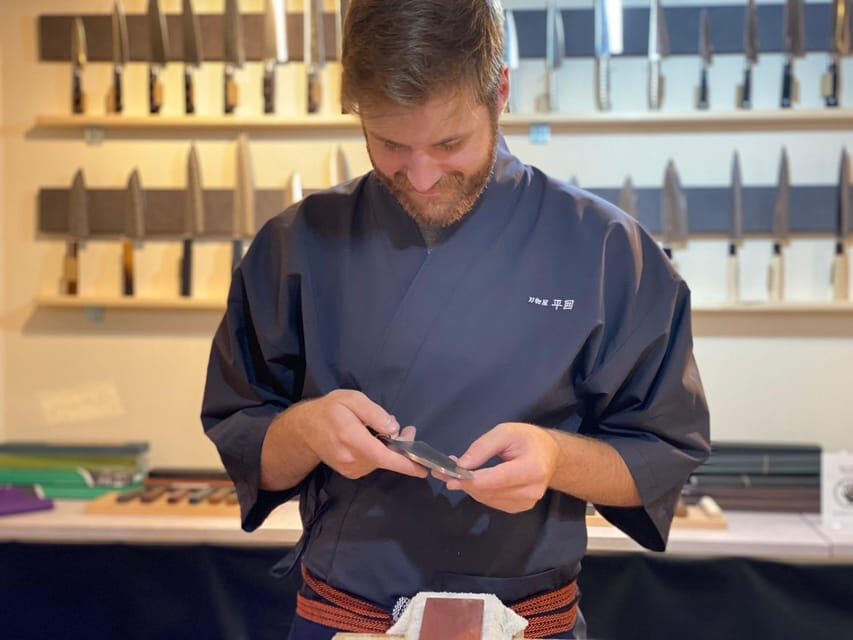 Kyoto: Beginner Knife Sharpening & Handle Fitting Workshop - What you’re actually making: Santoku, Deba, or Yanagi