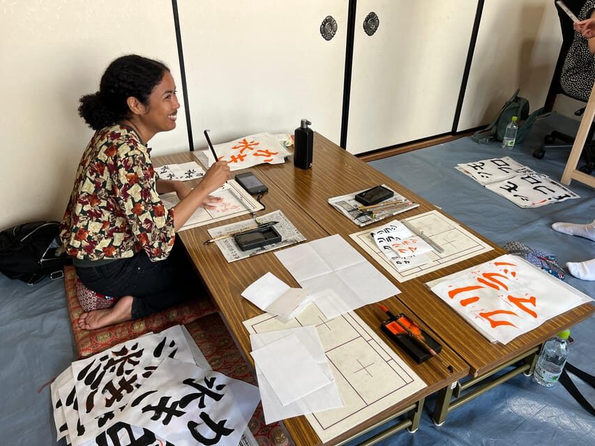 Kyoto: Calligraphy class at Buddhist temple in city center - Price and value for $55: what you’re actually paying for