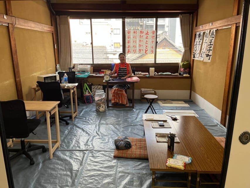 Kyoto: Calligraphy class at Buddhist temple in city center - What to expect emotionally: calm focus, not performance art
