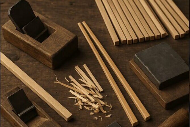 Kyoto : Chopsticks Making Workshop in Gion with Engraving Option - Gion workshop basics: ZEN Chopsticks, how long it runs, and what you’ll need