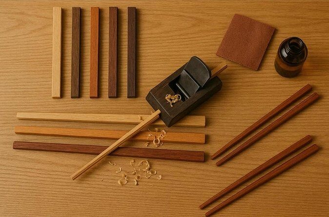 Kyoto : Chopsticks Making Workshop in Gion with Engraving Option - Price and value: is $15.25 worth it for a one-hour Kyoto workshop?