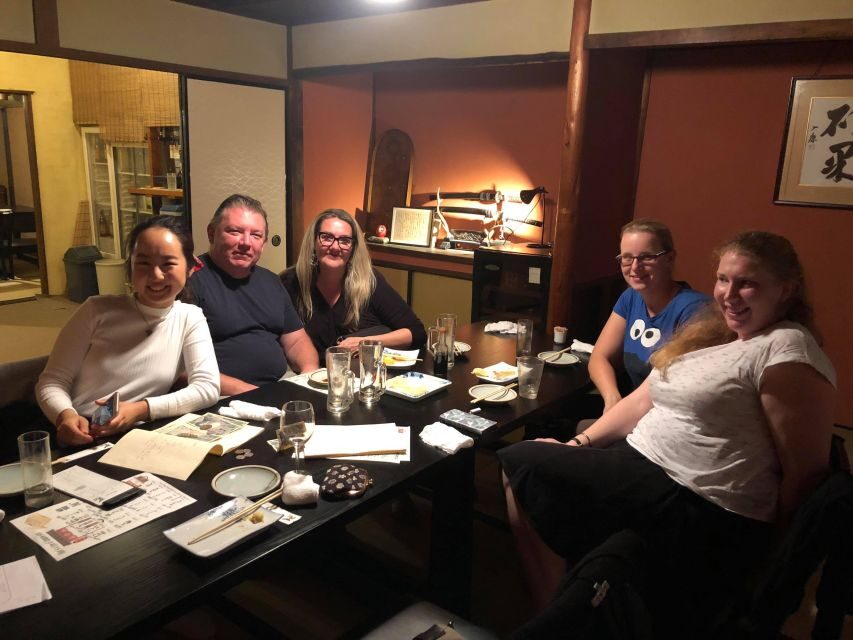 Kyoto: Foodie Night Tour in Gion with 9 dishes + 6 Sake - The second cafe and the 9-dish structure