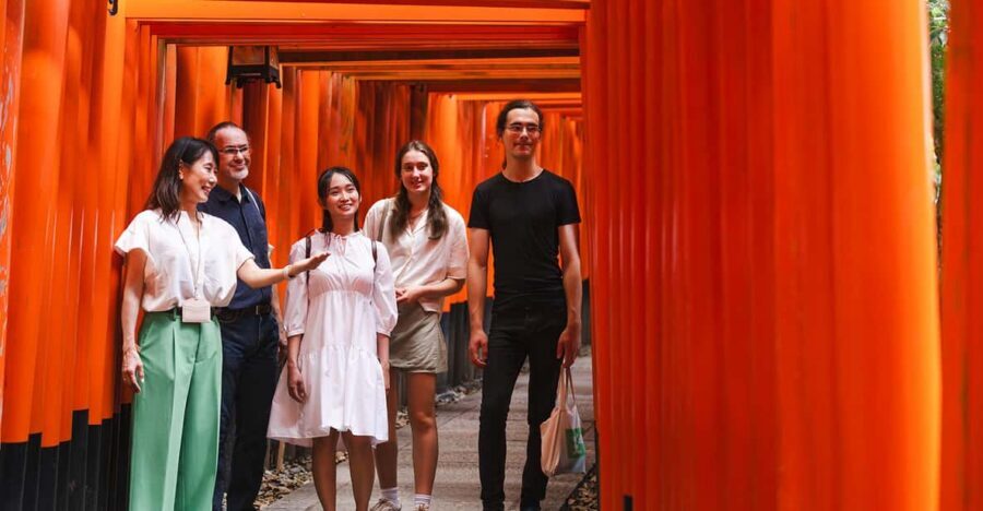 Kyoto: Fushimi Inari Taisha Shrine Walking Tour with Guide - From Kyoto Station to Fushimi Inari via eco-friendly trains