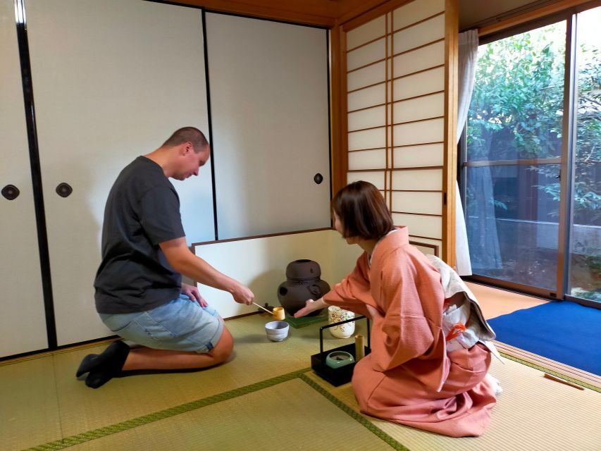 Kyoto Fushimiinari:Wagashi Making & Small Group Tea Ceremony - Tea Ceremony Basics: Scrolls, History, and How to Eat Sweets