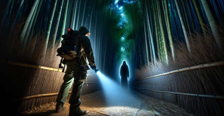 Kyoto: Ghost Tour - Legends, Dark Tales, Bamboo Forest Night - Meeting at Saga-Arashiyama Station and Setting the Night Up