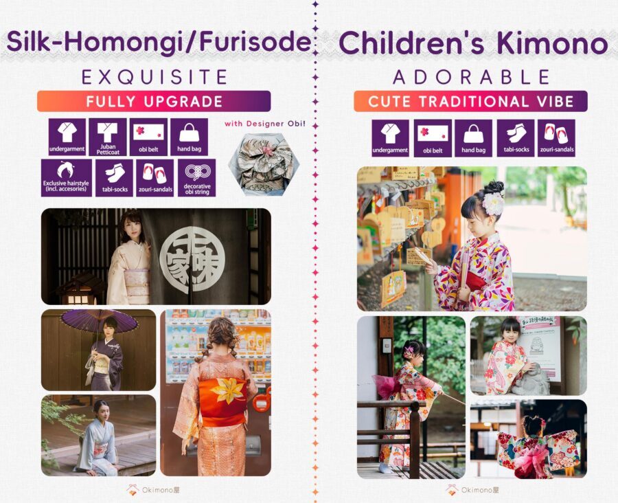 Kyoto Gion Kiyomizudera Kimono Yukata Hairstyle | Photoshoot - Optional Hairstyle and Makeup: Where the Look Gets Finished
