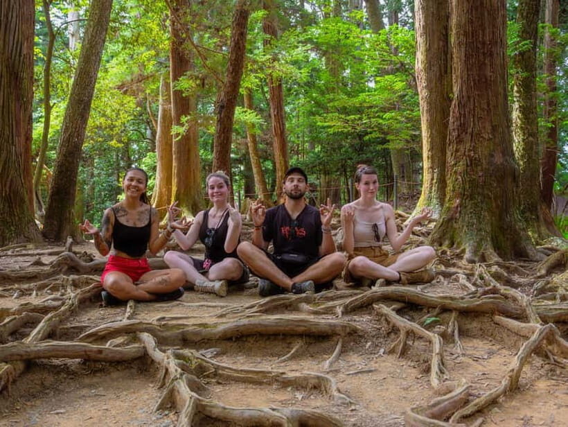 Kyoto: Hike and Hot Springs in Kurama - Cedar shade up to Kurama Temple: the hike you feel in your legs
