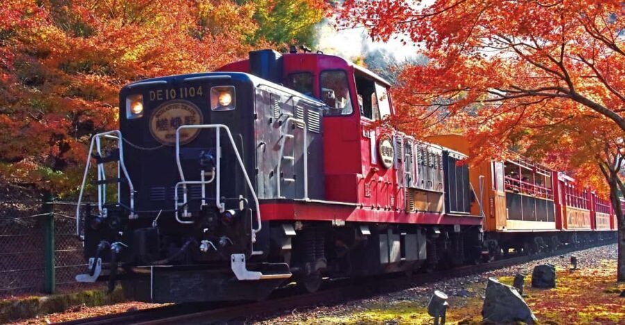 Kyoto Hozugawa River Boat Sagano Romantic Train Tour - Sagano Romantic Train: the short 25 minutes that makes the whole trip work