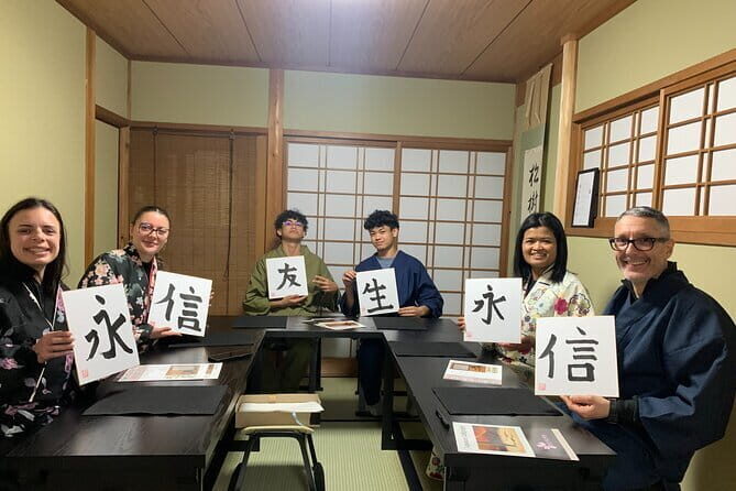 Kyoto: Japanese Calligraphy Class in 150 years old townhouse - Key Highlights You’ll Care About