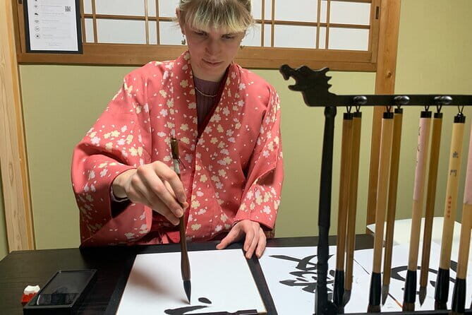 Kyoto: Japanese Calligraphy Class in 150 years old townhouse - Price and Time: Where the Value Really Comes From
