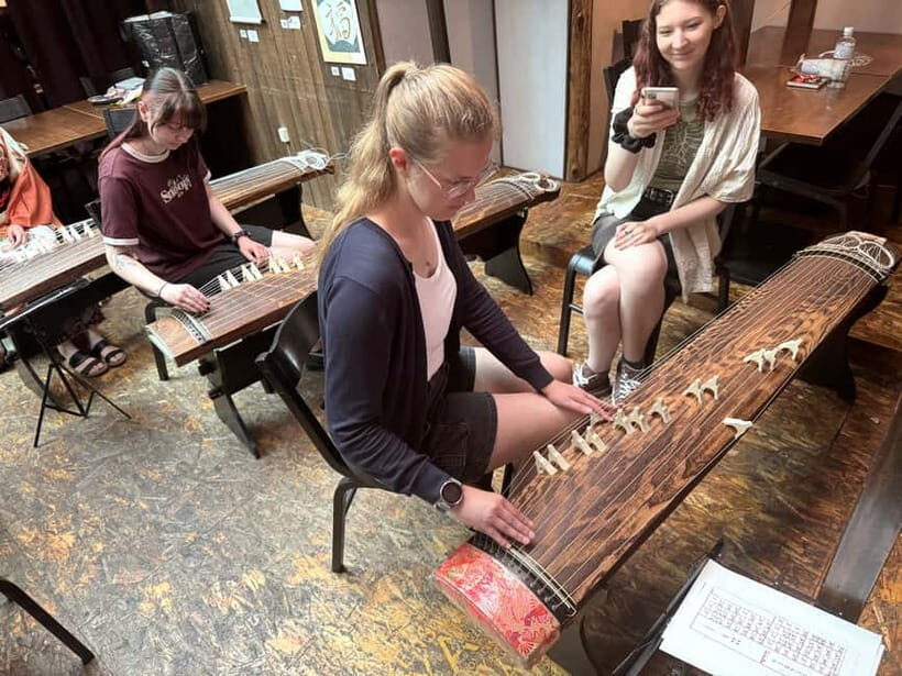 Kyoto: Japanese Koto Musical Instrument Class - Meeting the koto: what happens in the first part of the class