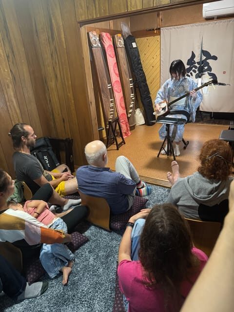 Kyoto: Japanese Koto & Shamisen Concert and Koto Class - The Q&A and photos: how you turn a show into understanding