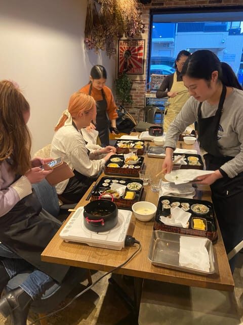 Kyoto: Japanese Washoku Bento Small Group Cooking Class - Tempura frying practice that actually builds confidence