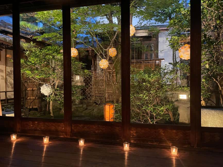 Kyoto: Kaiseki Dinner at a Historical Townhouse - Timing, Meeting Point, and How to Prepare