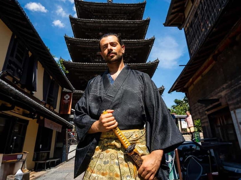 Kyoto Kimono Rental mimosa Samurai Plan｜Feel the History - Why Samurai Kimono Works So Well in Higashiyama