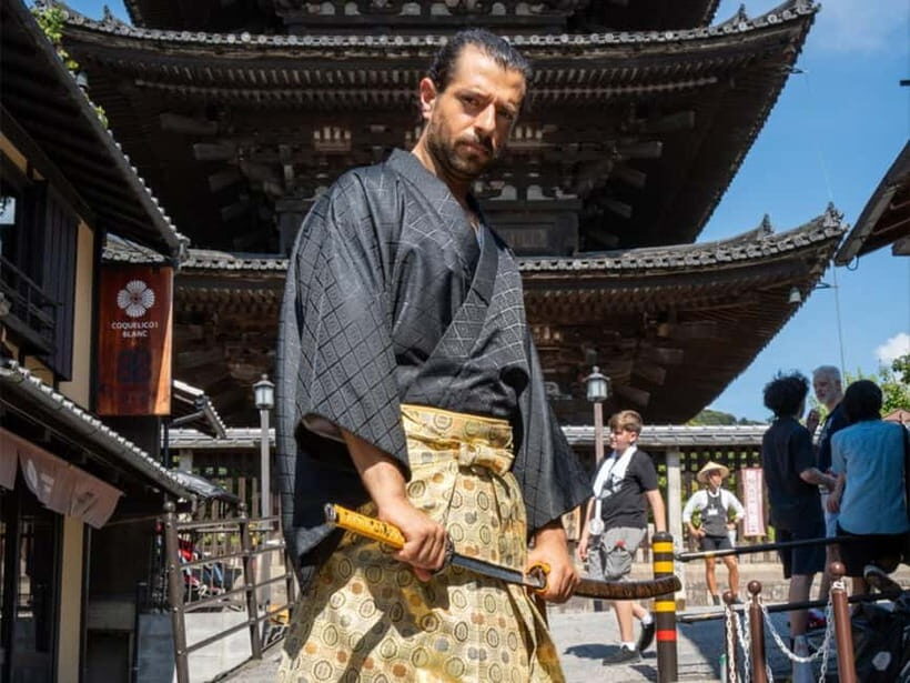 Kyoto Kimono Rental mimosa Samurai Plan｜Feel the History - Photographer Option: Getting Better Results From the Photo Session