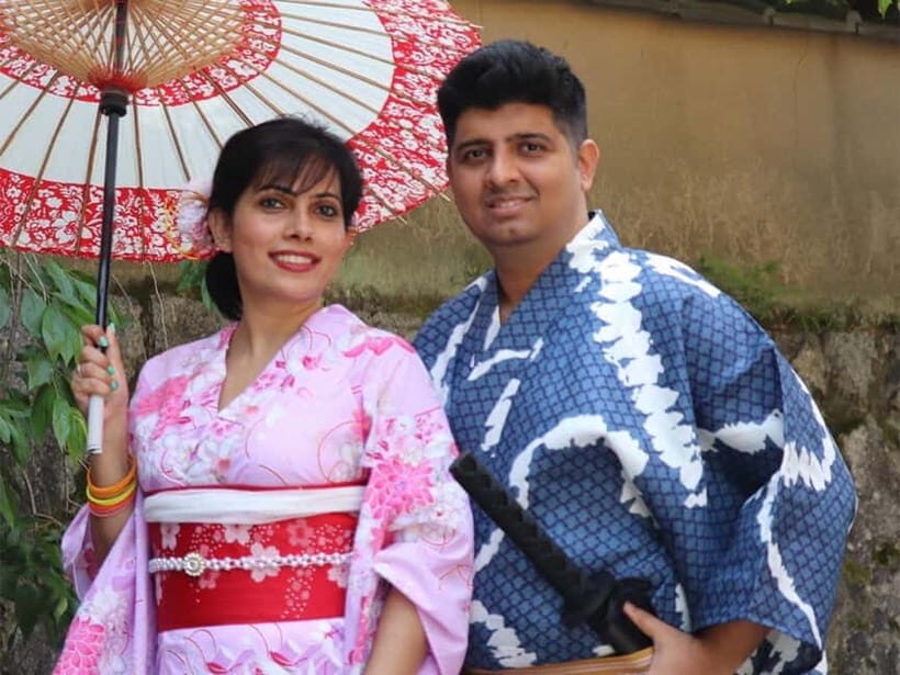Kyoto Kimono Rental mimosa ｜Kimono/Yukata Rental Couple Plan - The extras you might want (and their costs)