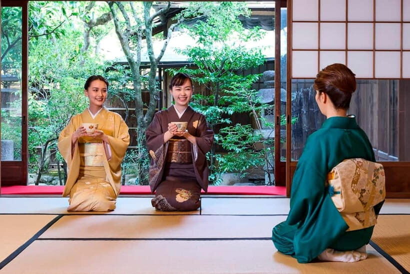 Kyoto: Kimono Tea Ceremony with Matcha and Sweet - Your 90-minute flow: from kimono fitting to your matcha bowl