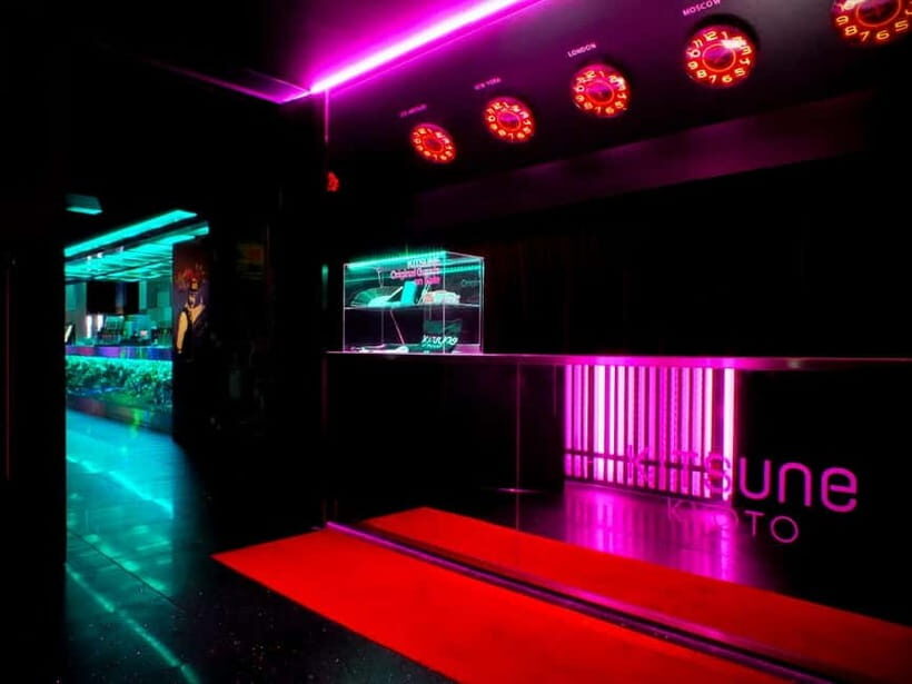 Kyoto: KITSUNE Nightclub Admission Ticket with Drink - SEA Floor vs LAND Floor: why the layout changes your whole night