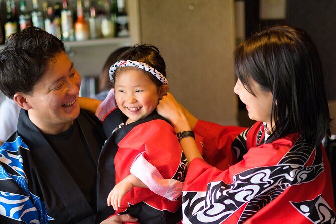 Kyoto Making Wagyu Sushi experience - Chef Yoshi, fresh ingredients, and the happi-coat fun