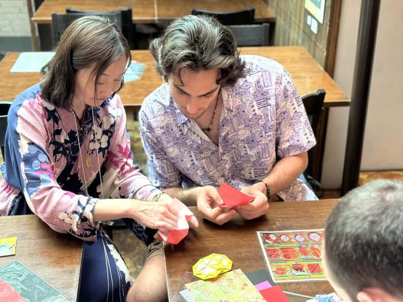 Kyoto: Mindfulness Origami Workshop, Limited 6/8–6/10 - What You Take Home: Keepsake and Photo Memory