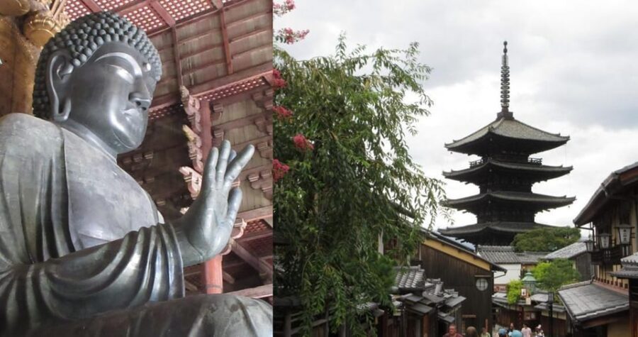 KYOTO-NARA: Giant Buddha Deer Pagoda "Geisya" (Italian, full day) - Kyoto Station to Nara: how the day stays easy to follow