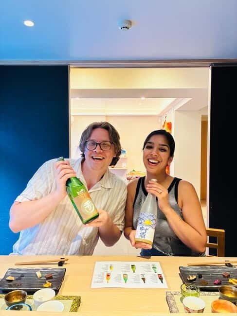 Kyoto: Newly Opened Sake Tasting - Sanjo Chasuian - The 7 sake-and-snack pairings that make the flavors click