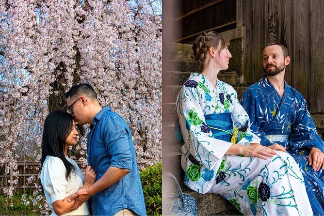 Kyoto Private Kimono Photoshoot for Couple and Solo - The kimono fitting: where the session really starts