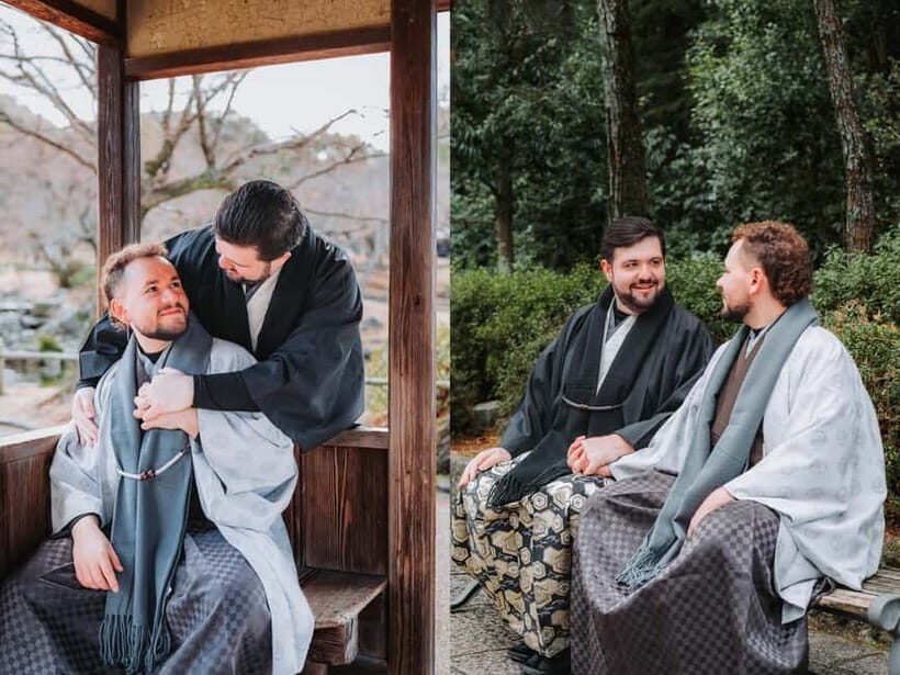 Kyoto: Private Photoshoot Service - How the shoot works: candid moments with gentle direction