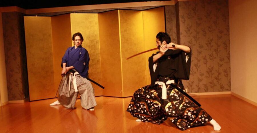 Kyoto: Samurai Kenbu Traditional Sword Dancing Show - Kenbu in Kyoto: sword dancing as samurai storytelling