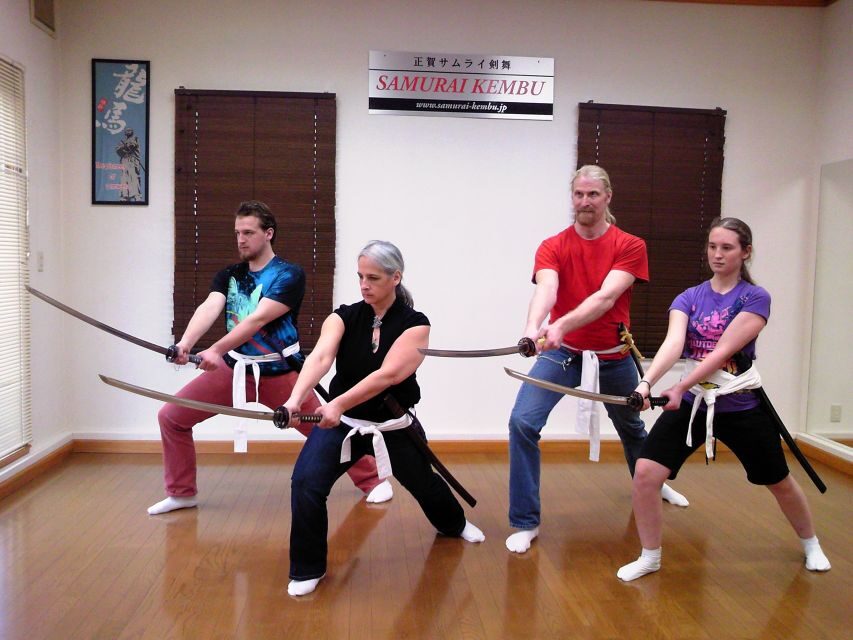 Kyoto: Samurai Sword Class by Experts in Traditional Arts - The 90 minutes: film basics, suit up, and start moving