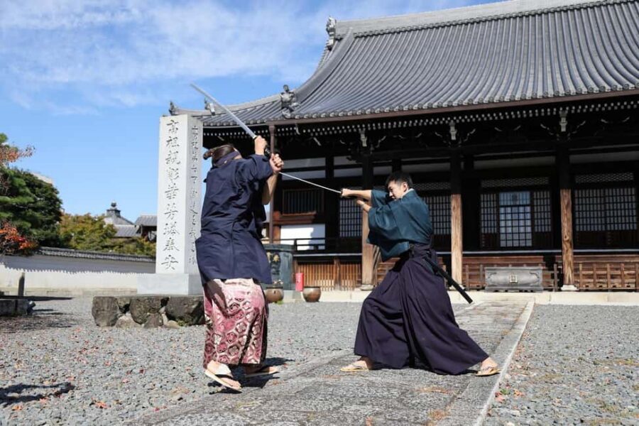 Kyoto: Samurai Sword & Kimono Action Filming Experience - Watching the Chambara Performance by Period-Drama Pros